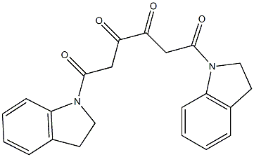 1,6-di(2,3-dihydro-1H-indol-1-yl)-1,3,4,6-hexanetetraone|