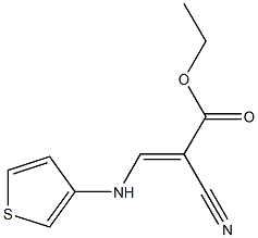  ethyl 2-cyano-3-(3-thienylamino)acrylate