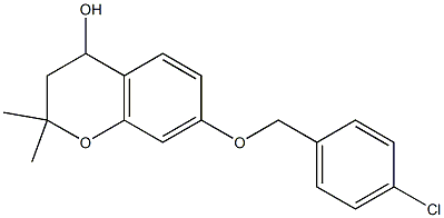  7-[(4-chlorobenzyl)oxy]-2,2-dimethylchroman-4-ol