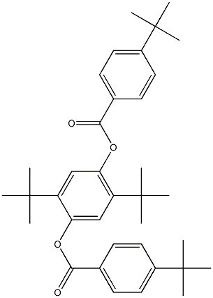  2,5-di(tert-butyl)-4-{[4-(tert-butyl)benzoyl]oxy}phenyl 4-(tert-butyl)benzoate