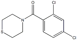 (2,4-dichlorophenyl)(1,4-thiazinan-4-yl)methanone Structure