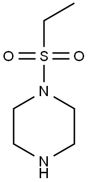 Ethansulfonsaure-piperazid 化学構造式