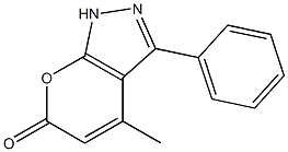 4-methyl-3-phenyl-1,6-dihydropyrano[2,3-c]pyrazol-6-one