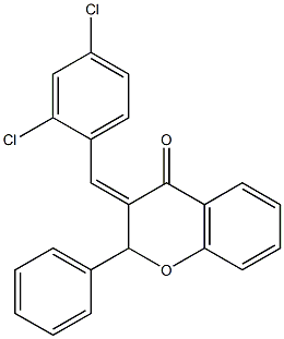 3-(2,4-dichlorobenzylidene)-2-phenylchroman-4-one