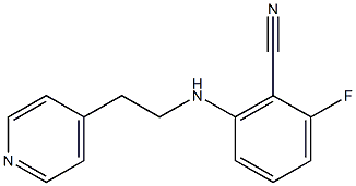  2-fluoro-6-{[2-(4-pyridyl)ethyl]amino}benzonitrile