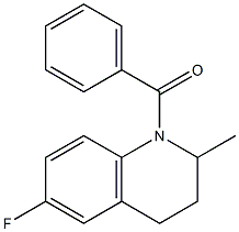 [6-fluoro-2-methyl-3,4-dihydro-1(2H)-quinolinyl](phenyl)methanone|