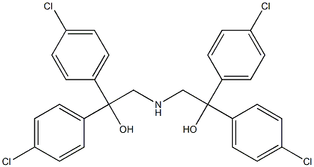 2-{[2,2-bis(4-chlorophenyl)-2-hydroxyethyl]amino}-1,1-bis(4-chlorophenyl)-1-ethanol|