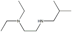 N,N-diethyl-N'-isobutylethane-1,2-diamine Structure