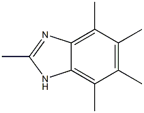 2,4,5,6,7-pentamethyl-1H-benzo[d]imidazole Struktur