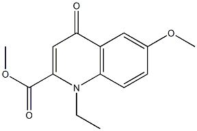 methyl 1-ethyl-6-methoxy-4-oxo-1,4-dihydroquinoline-2-carboxylate