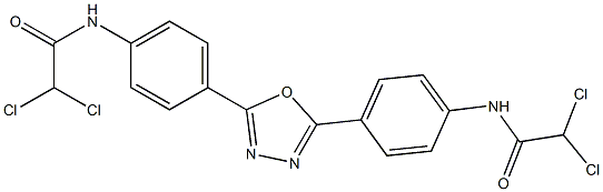  N1-[4-(5-{4-[(2,2-dichloroacetyl)amino]phenyl}-1,3,4-oxadiazol-2-yl)phenyl]-2,2-dichloroacetamide