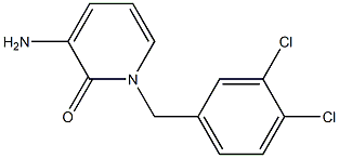  3-amino-1-(3,4-dichlorobenzyl)-2(1H)-pyridinone