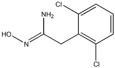 2-(2,6-dichlorophenyl)-N'-hydroxyethanimidamide Structure