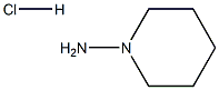 piperidin-1-amine hydrochloride,,结构式