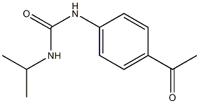 N-(4-acetylphenyl)-N'-isopropylurea Structure