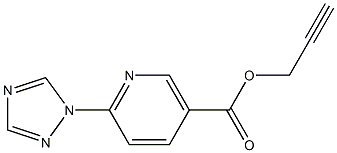 2-propynyl 6-(1H-1,2,4-triazol-1-yl)nicotinate