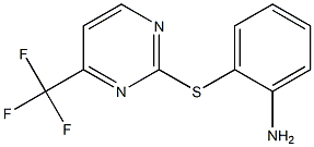  2-{[4-(trifluoromethyl)-2-pyrimidinyl]sulfanyl}aniline