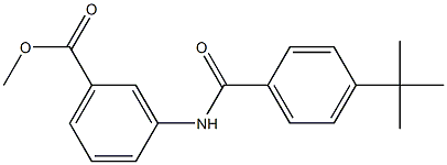 methyl 3-{[4-(tert-butyl)benzoyl]amino}benzoate