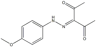 3-[2-(4-methoxyphenyl)hydrazono]pentane-2,4-dione