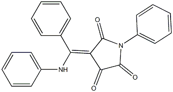 4-[anilino(phenyl)methylidene]-1-phenylpyrrolidine-2,3,5-trione