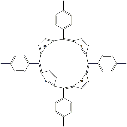 2,7,12,17-tetra(4-methylphenyl)-21,22,23,24-tetraazapentacyclo[16.2.1.1~3,6~.1~8,11~.1~13,16~]tetracosa-1,3,5,7,9,11(23),12,14,16,18(21),19-undecaene Structure