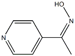 1-(4-pyridinyl)-1-ethanone oxime Structure
