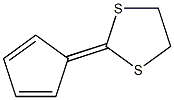 2-cyclopenta-2,4-dienyliden-1,3-dithiolane Structure