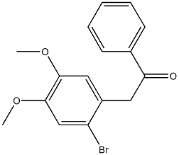 2-(2-bromo-4,5-dimethoxyphenyl)-1-phenylethan-1-one