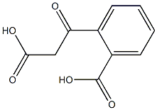 2-(2-carboxyacetyl)benzoic acid Structure