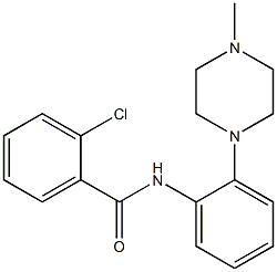 2-chloro-N-[2-(4-methylpiperazino)phenyl]benzenecarboxamide