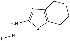 4,5,6,7-tetrahydro-1,3-benzothiazol-2-amine hydra iodide,,结构式