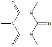 1,3,5-trimethyl-1,3,5-triazinane-2,4,6-trione 结构式