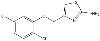 4-[(2,5-dichlorophenoxy)methyl]-1,3-thiazol-2-amine