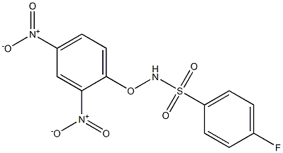 N-(2,4-dinitrophenoxy)-4-fluorobenzenesulfonamide