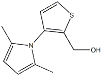 [3-(2,5-dimethyl-1H-pyrrol-1-yl)-2-thienyl]methanol,,结构式
