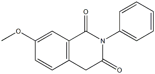  7-methoxy-2-phenyl-1,2,3,4-tetrahydroisoquinoline-1,3-dione