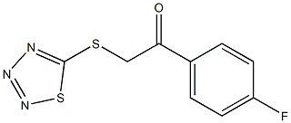 1-(4-fluorophenyl)-2-(1,2,3,4-thiatriazol-5-ylthio)ethan-1-one