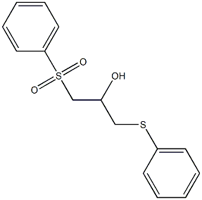 1-(phenylsulfanyl)-3-(phenylsulfonyl)-2-propanol|