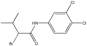 2-bromo-N-(3,4-dichlorophenyl)-3-methylbutanamide Structure