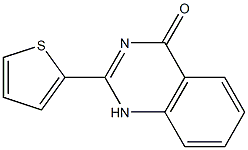 2-(2-thienyl)-1,4-dihydroquinazolin-4-one Structure