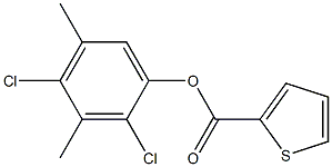 2,4-dichloro-3,5-dimethylphenyl thiophene-2-carboxylate