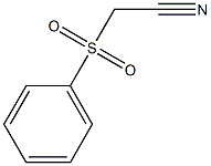 2-(phenylsulfonyl)acetonitrile Structure
