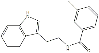 N-[2-(1H-indol-3-yl)ethyl]-3-methylbenzenecarboxamide|