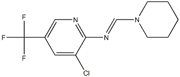 N2-piperidinomethylidene-3-chloro-5-(trifluoromethyl)pyridin-2-amine Structure