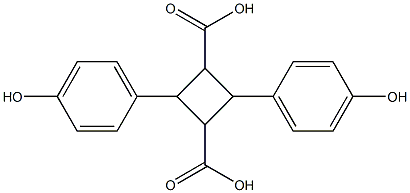 2,4-di(4-hydroxyphenyl)cyclobutane-1,3-dicarboxylic acid