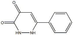 6-phenyl-1,2-dihydropyridazine-3,4-dione Struktur