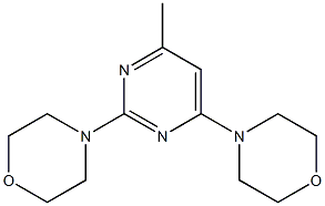  4-(4-methyl-6-morpholino-2-pyrimidinyl)morpholine