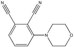 3-morpholinophthalonitrile,,结构式