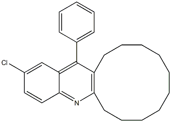 2-chloro-16-phenyl-6,7,8,9,10,11,12,13,14,15-decahydrocyclododeca[b]quinoline