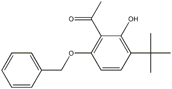 1-[6-(benzyloxy)-3-(tert-butyl)-2-hydroxyphenyl]ethan-1-one